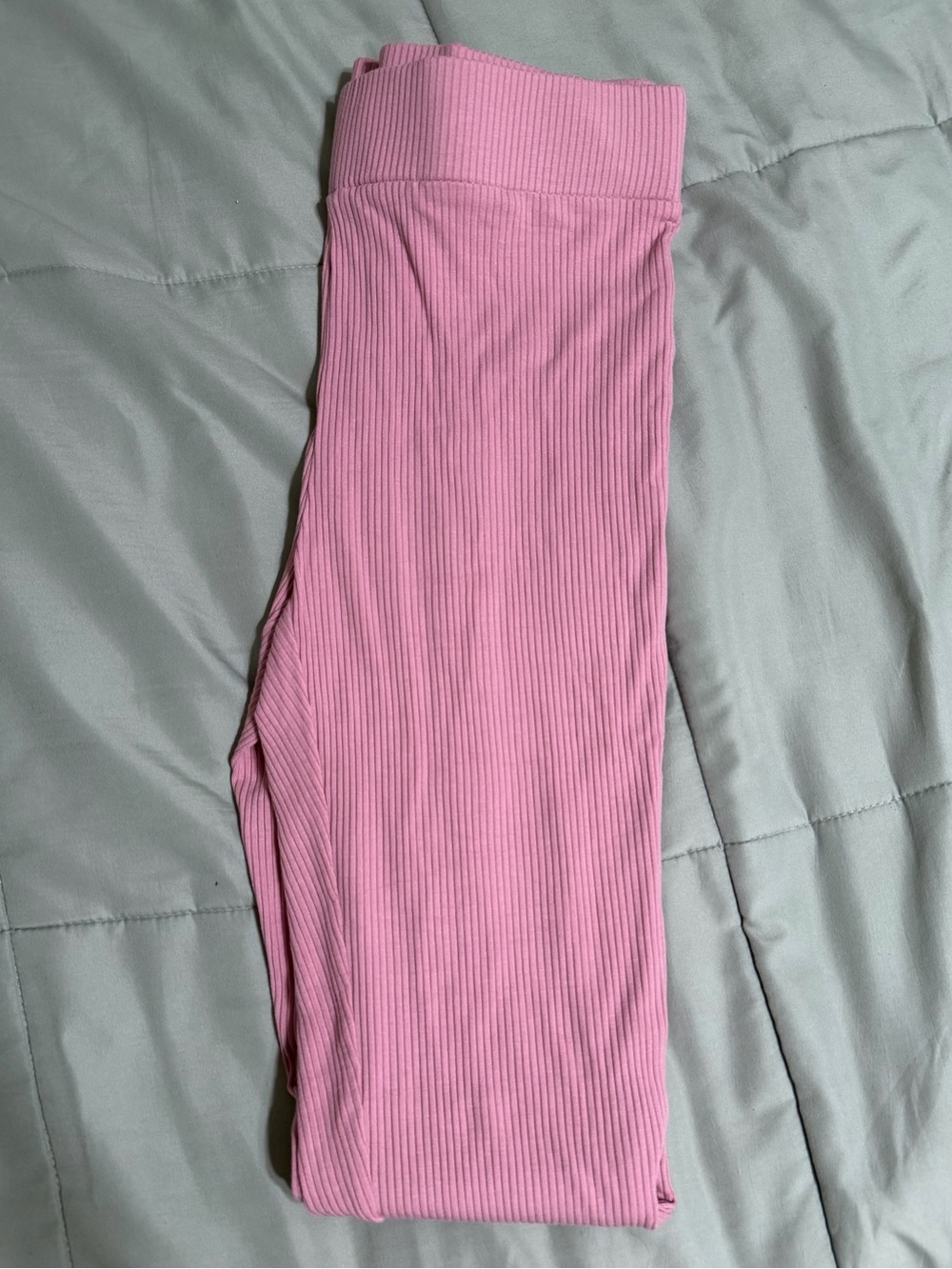 Pink High-Waist Leggings